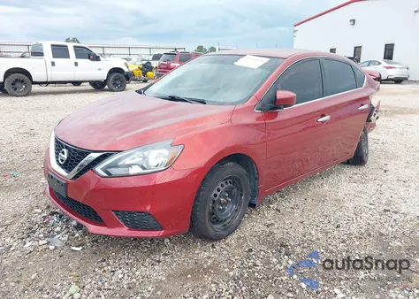 2016 Nissan Sentra Sv from USA, damaged, VIN 3N1AB7AP2GY277187